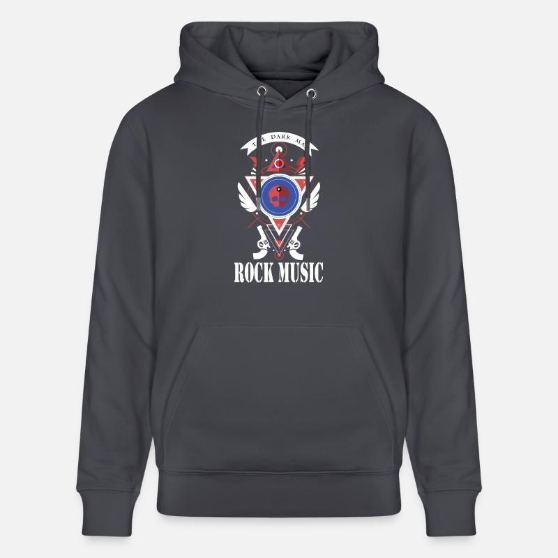 Der dunkle Mann - Stanley/Stella Unisex Bio-Hoodie CRUISER - Indigoblau