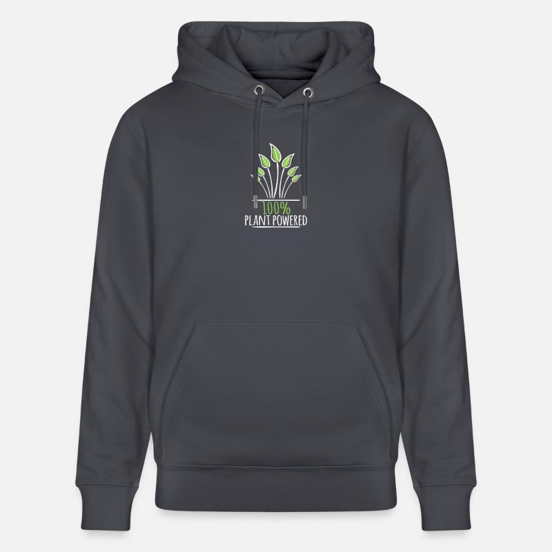 100% Plant Powered - Sweat à capuche bio CRUISER Stanley/Stella Unisexe - bleu indigo