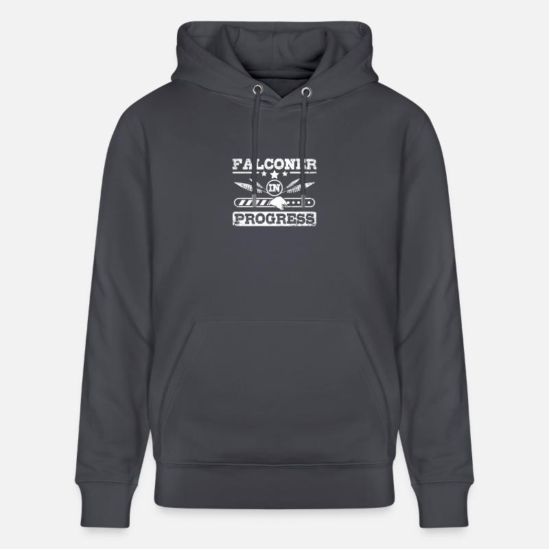 Future Falconer in progress - Stanley/Stella Unisex Bio-Hoodie CRUISER  - Indigoblau