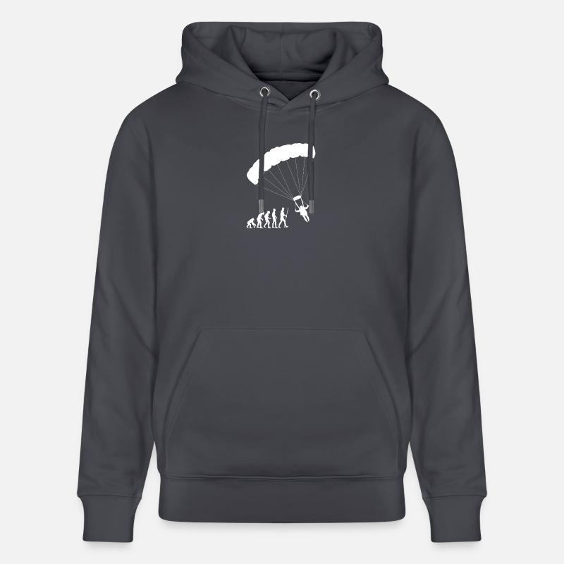 Evolution Paraglider - Stanley/Stella Unisex Bio-Hoodie CRUISER  - Indigoblau