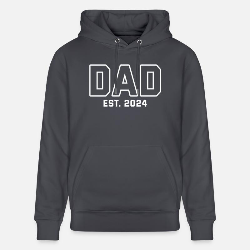 DAD est. 2024 - Sweat à capuche bio CRUISER Stanley/Stella Unisexe - bleu indigo