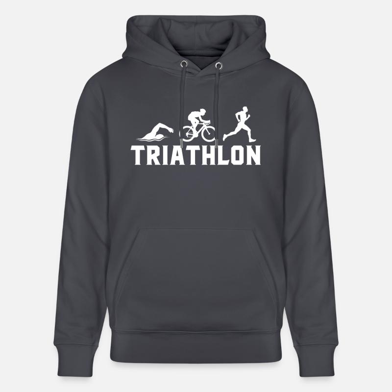 Triathlon - Sweat à capuche bio CRUISER Stanley/Stella Unisexe - bleu indigo
