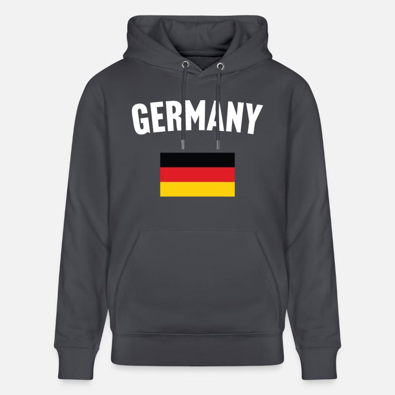 Drapeau de l’Allemagne - Sweat à capuche bio CRUISER Stanley/Stella Unisexe - bleu indigo