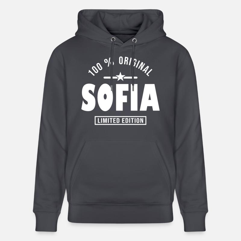 Sofia, Sofia - Stanley/Stella Unisex Bio-Hoodie CRUISER  - Indigoblau