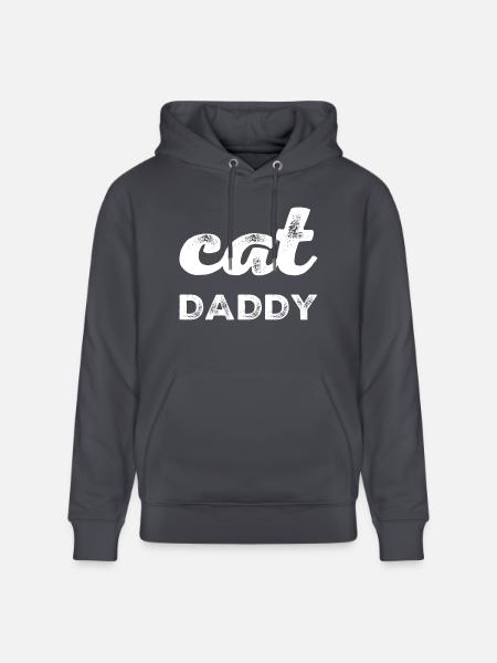 I am a cat lover - Stanley/Stella CRUISER Unisex Organic Hoodie - indigo blue