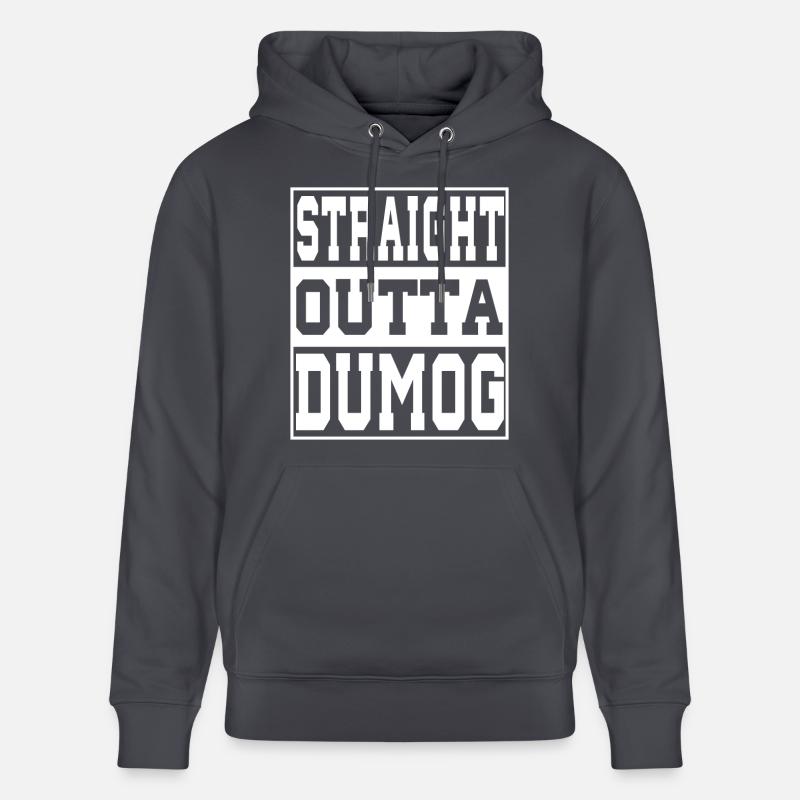 Dumog dit drôle - Sweat à capuche bio CRUISER Stanley/Stella Unisexe - bleu indigo