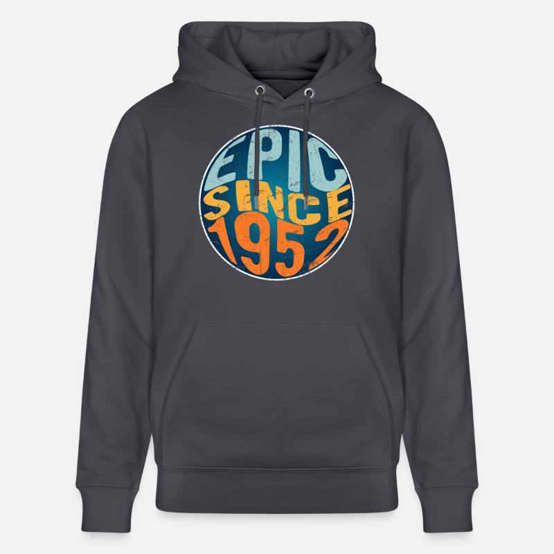 Épique depuis 1952 - Sweat à capuche bio CRUISER Stanley/Stella Unisexe - bleu indigo