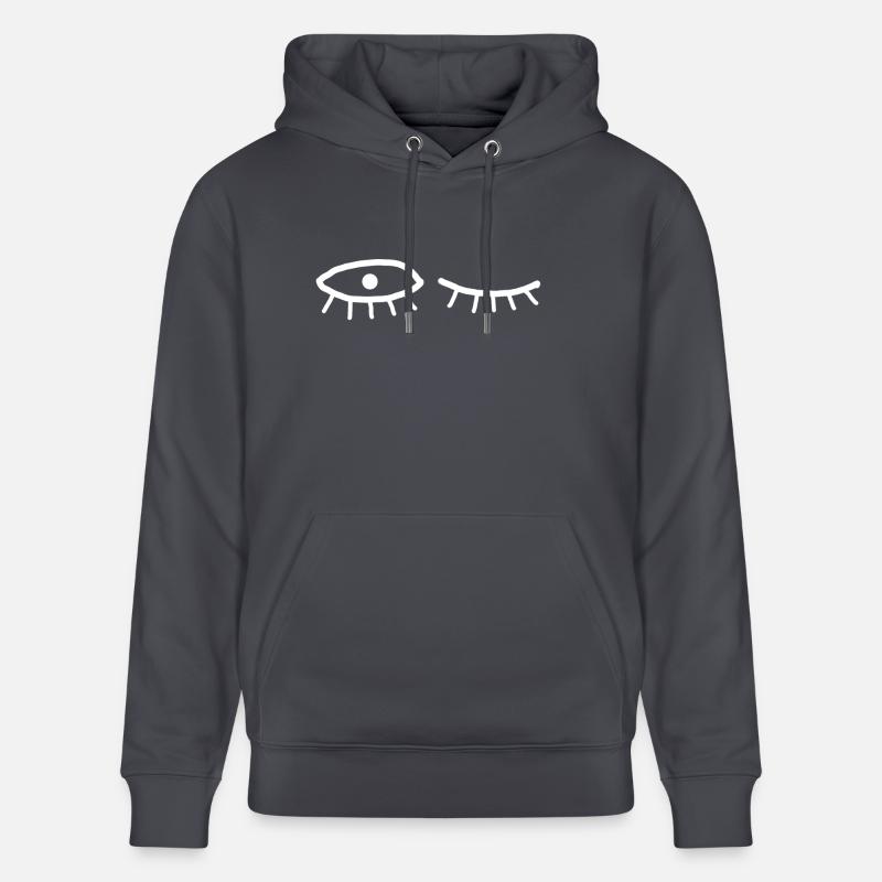 wink w - Sweat à capuche bio CRUISER Stanley/Stella Unisexe - bleu indigo