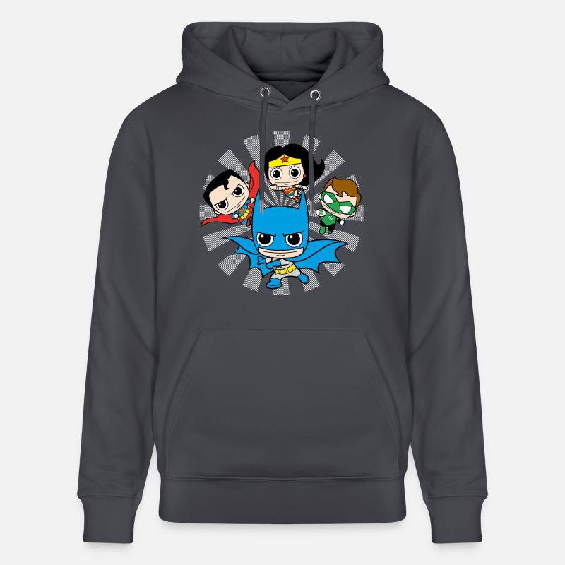 DC Comics Originals Super-Héros Chibis - Sweat à capuche bio CRUISER Stanley/Stella Unisexe - bleu indigo
