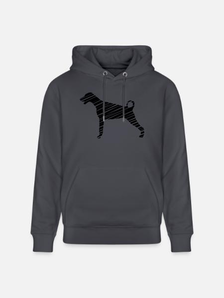 Dobermann - Kunst - Stanley/Stella Unisex Bio-Hoodie CRUISER - Indigoblau