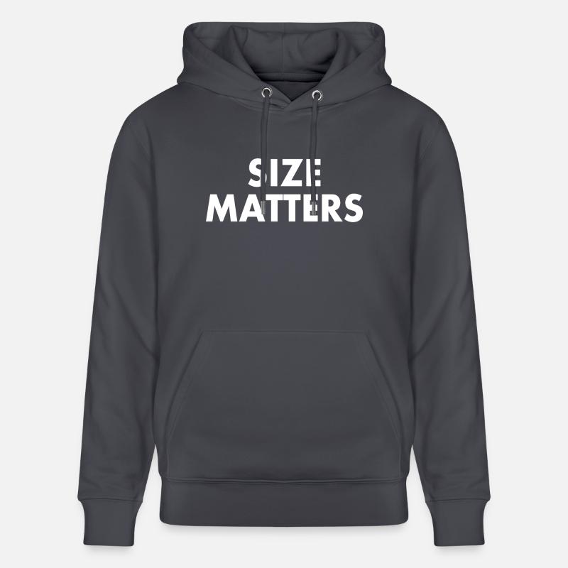 Size matters - Sweat à capuche bio CRUISER Stanley/Stella Unisexe - bleu indigo