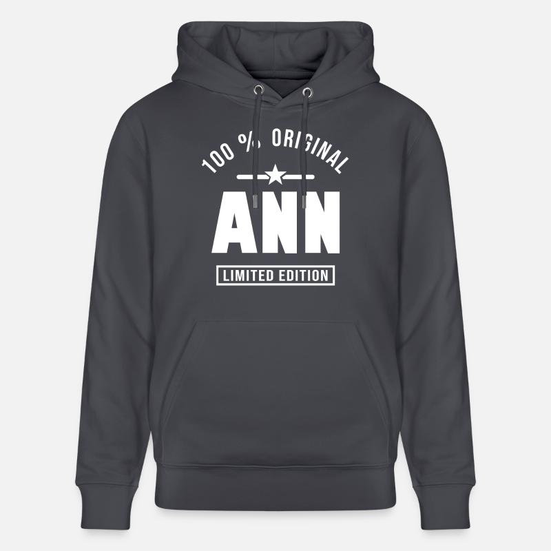 Ann ann - Sweat à capuche bio CRUISER Stanley/Stella Unisexe - bleu indigo