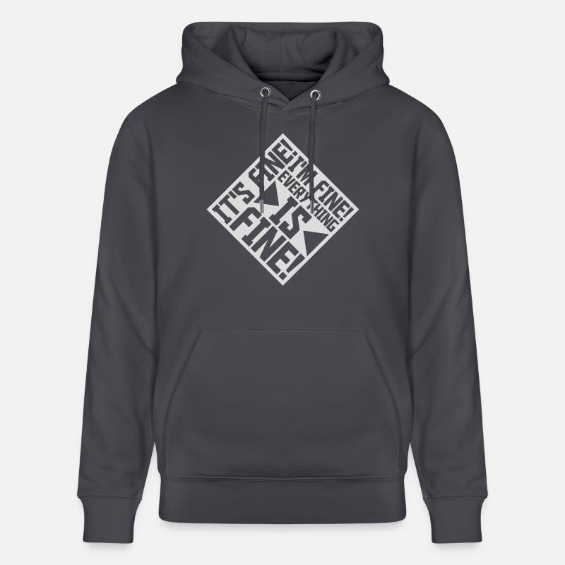Tout va bien devis - Sweat à capuche bio CRUISER Stanley/Stella Unisexe - bleu indigo
