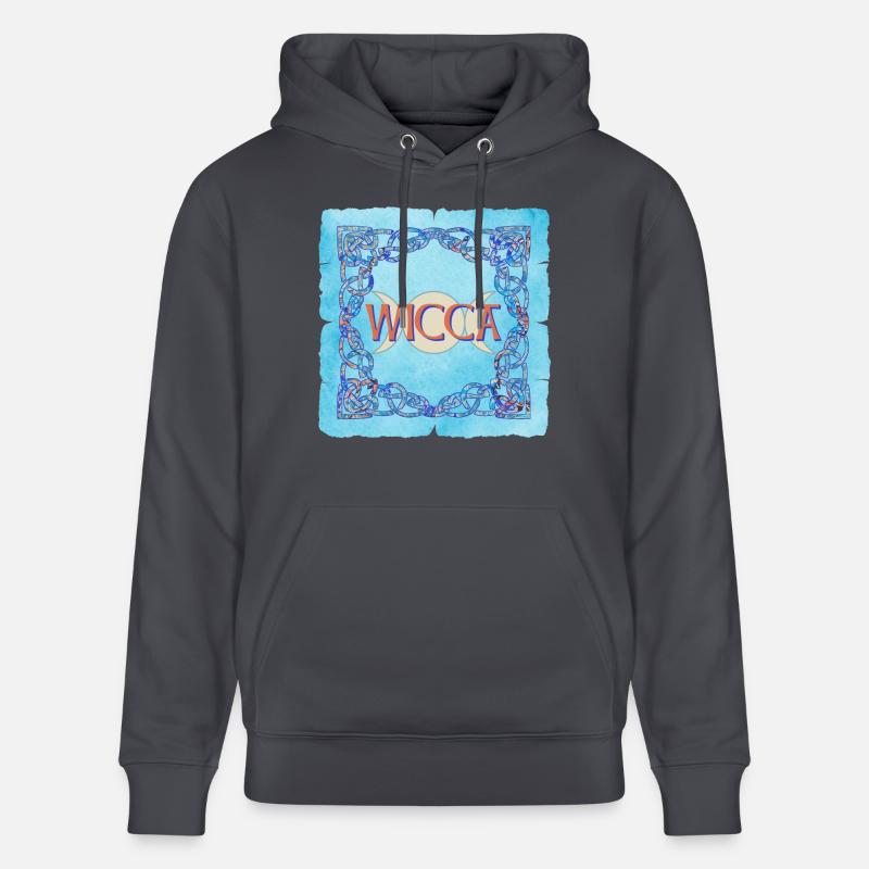 Cadre celtique Wicca E 238 - Sweat à capuche bio CRUISER Stanley/Stella Unisexe - bleu indigo