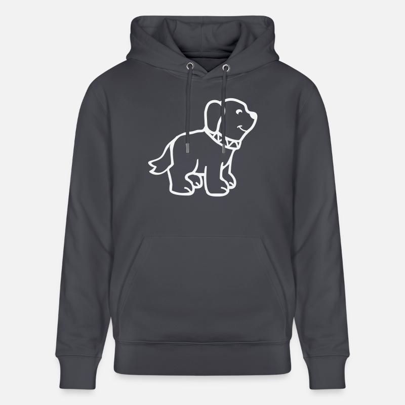Chien - Sweat à capuche bio CRUISER Stanley/Stella Unisexe - bleu indigo
