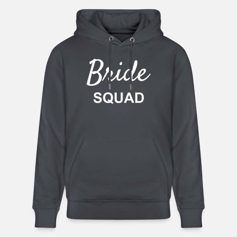 Bride Squad - Stanley/Stella Unisex Bio-Hoodie CRUISER  - Indigoblau