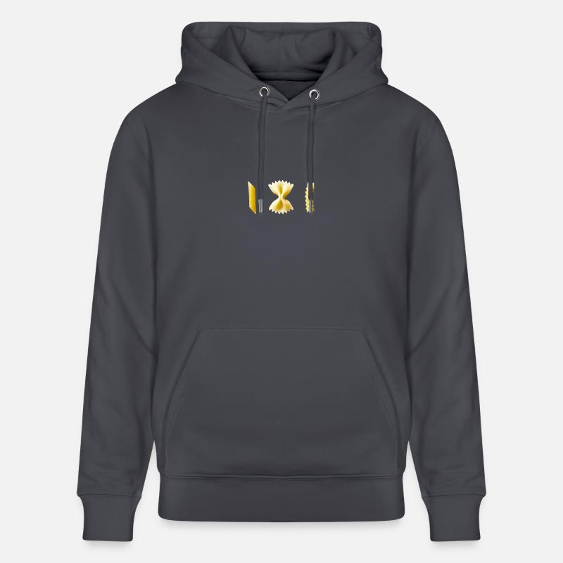 Pasta Teigwaren Geschenk Geschenkidee - Stanley/Stella Unisex Bio-Hoodie CRUISER  - Indigoblau