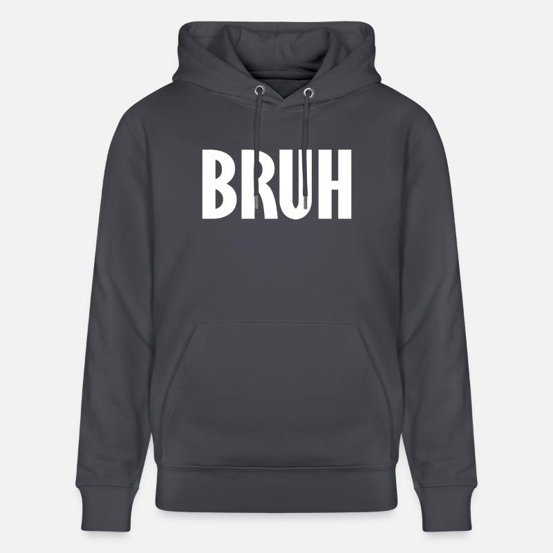 bruh - Sweat à capuche bio CRUISER Stanley/Stella Unisexe - bleu indigo