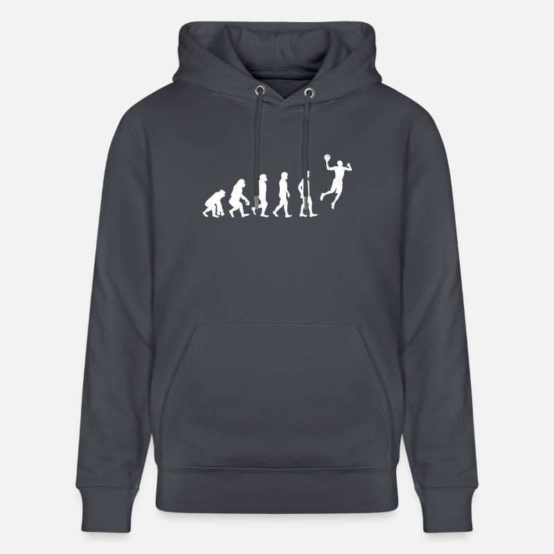 Basketball Evolution! - Sweat à capuche bio CRUISER Stanley/Stella Unisexe - bleu indigo