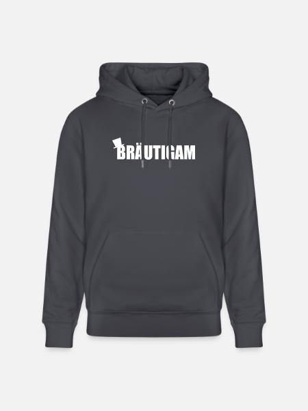 Bräutigam - Stanley/Stella Unisex Bio-Hoodie CRUISER  - Indigoblau