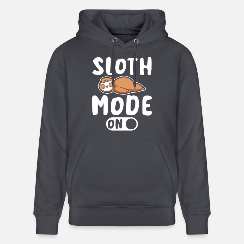 Mode paresseux activé - Sweat à capuche bio CRUISER Stanley/Stella Unisexe - bleu indigo