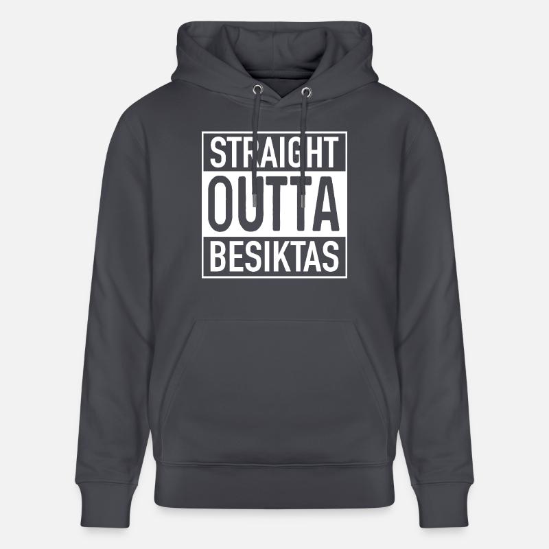Tout droit OUTTA BESIKTAS - Sweat à capuche bio CRUISER Stanley/Stella Unisexe - bleu indigo