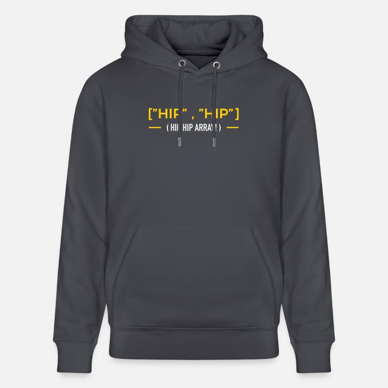 hip hip array - Sweat à capuche bio CRUISER Stanley/Stella Unisexe - bleu indigo