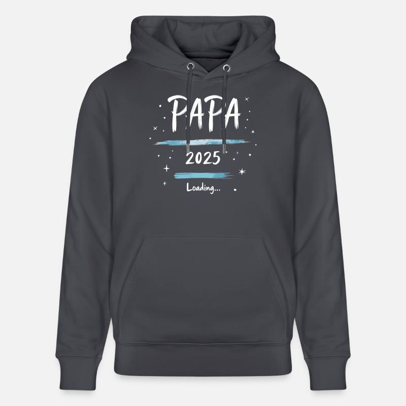 Papa 2025 Loading - Stanley/Stella Unisex Bio-Hoodie CRUISER  - Indigoblau
