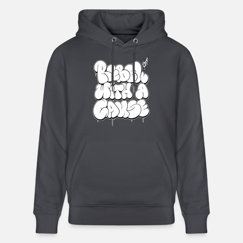Rebelle avec une cause - Sweat à capuche bio CRUISER Stanley/Stella Unisexe - bleu indigo