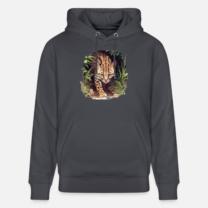 Ocelots Ocelot - Sweat à capuche bio CRUISER Stanley/Stella Unisexe - bleu indigo