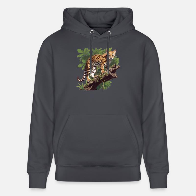 Ocelots Ocelot - Sweat à capuche bio CRUISER Stanley/Stella Unisexe - bleu indigo