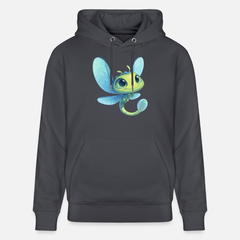 Libellen Libelle - Stanley/Stella Unisex Bio-Hoodie CRUISER  - Indigoblau