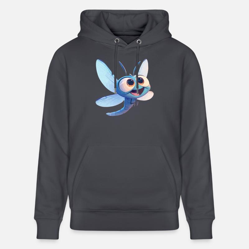 Libellen Libelle - Stanley/Stella Unisex Bio-Hoodie CRUISER - Indigoblau