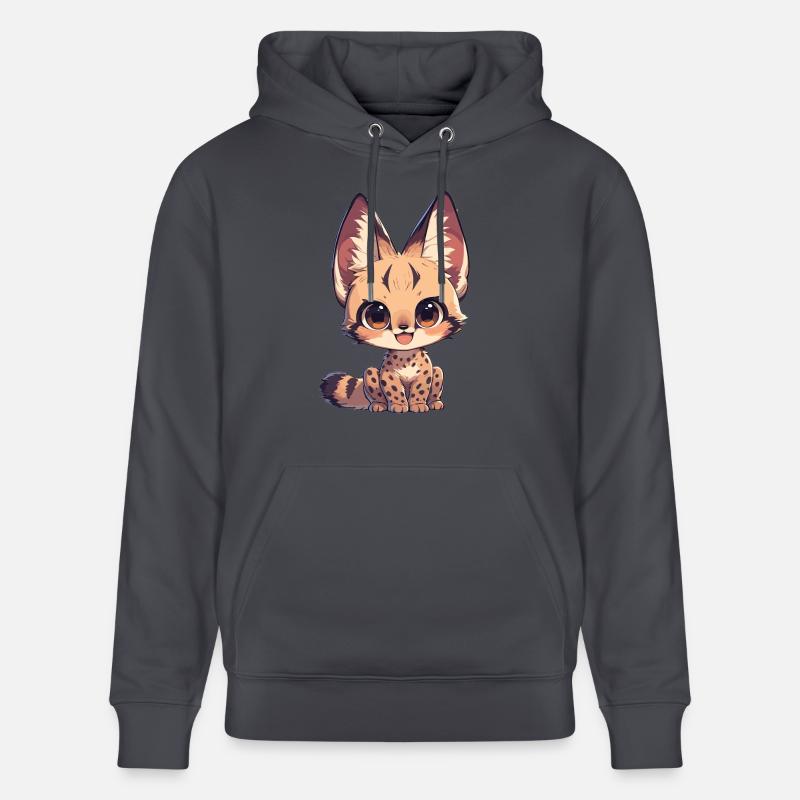 Servale Serval - Sweat à capuche bio CRUISER Stanley/Stella Unisexe - bleu indigo