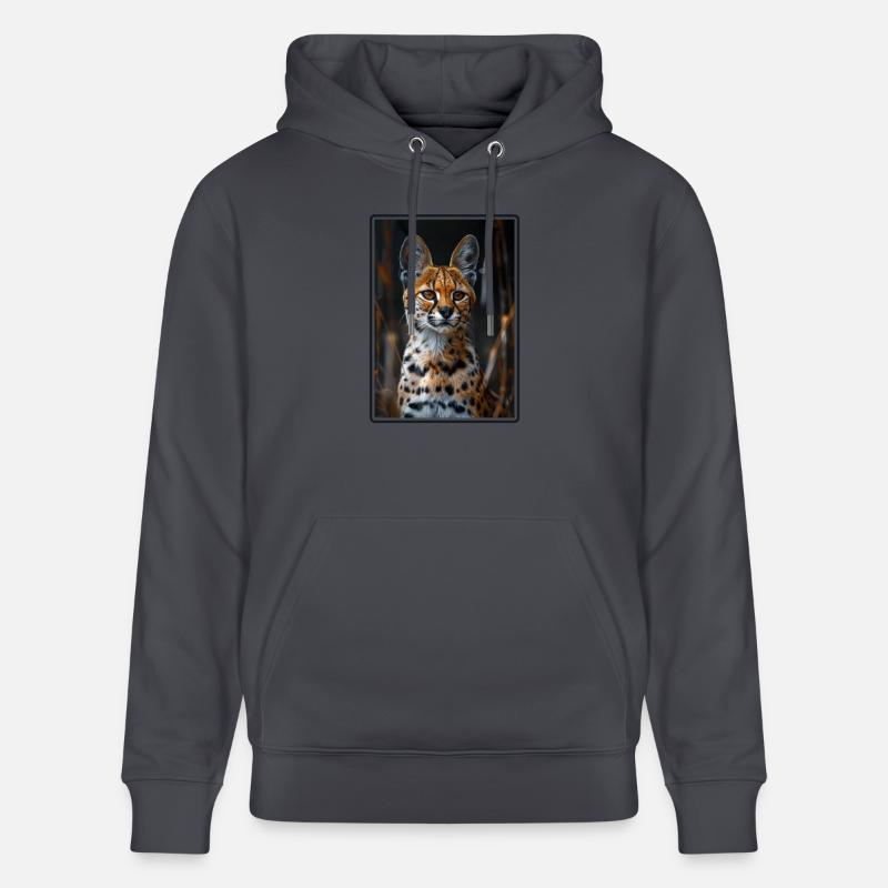 Servale Serval - Sweat à capuche bio CRUISER Stanley/Stella Unisexe - bleu indigo