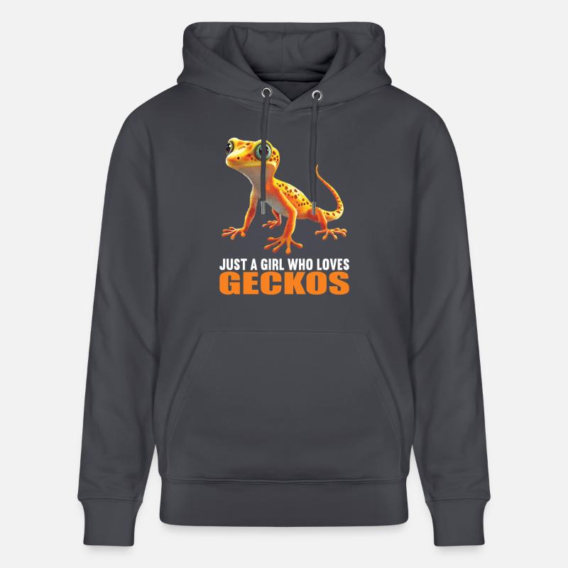 Geckos Geckos - Sweat à capuche bio CRUISER Stanley/Stella Unisexe - bleu indigo