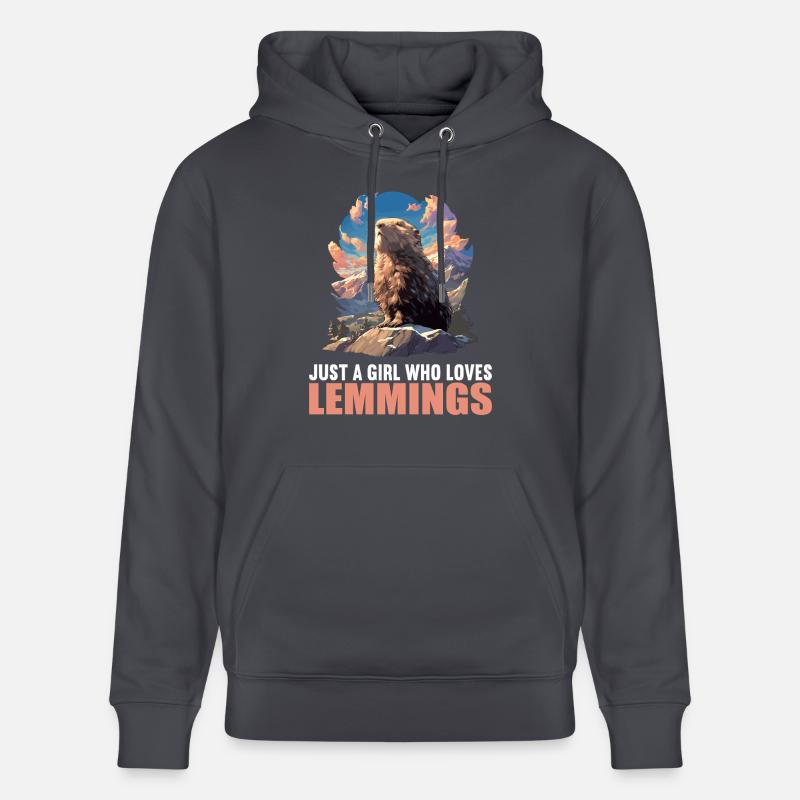 Lemmings Lemming - Sweat à capuche bio CRUISER Stanley/Stella Unisexe - bleu indigo