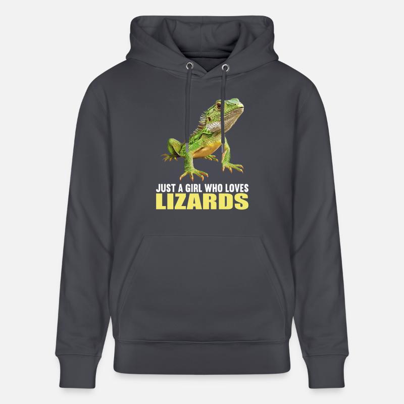 Lézards Lézard - Sweat à capuche bio CRUISER Stanley/Stella Unisexe - bleu indigo