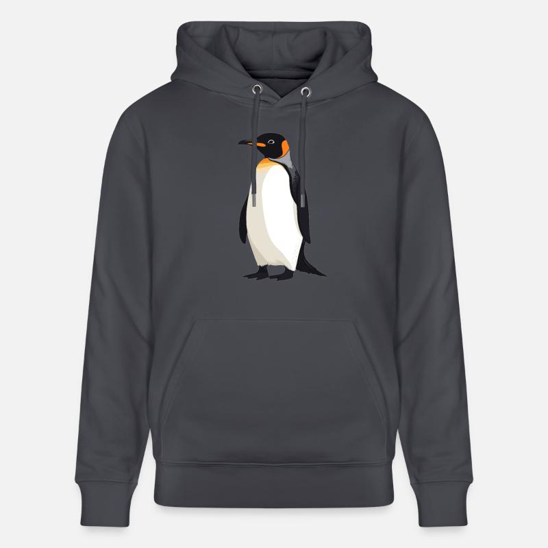 Pingouins Pingouin - Sweat à capuche bio CRUISER Stanley/Stella Unisexe - bleu indigo