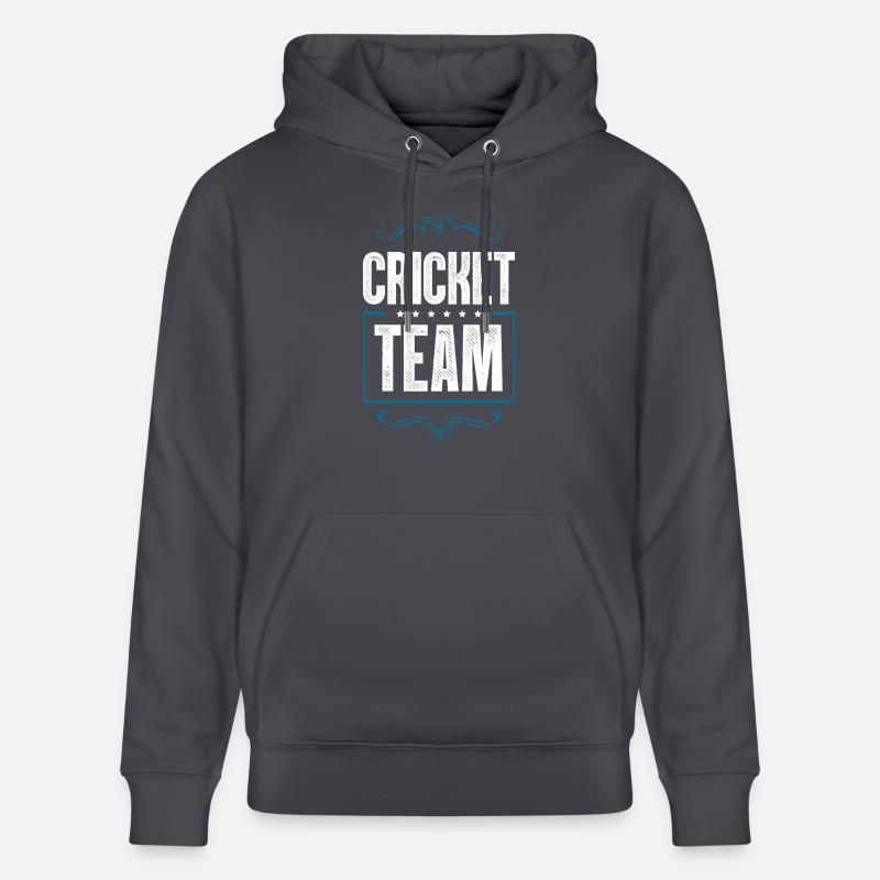 Équipe de cricket - Sweat à capuche bio CRUISER Stanley/Stella Unisexe - bleu indigo