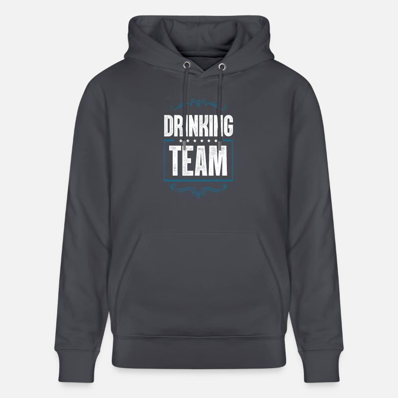 Drinking Crew - Stanley/Stella Unisex Bio-Hoodie CRUISER  - Indigoblau