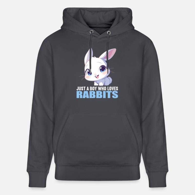 Lapin Lapin - Sweat à capuche bio CRUISER Stanley/Stella Unisexe - bleu indigo