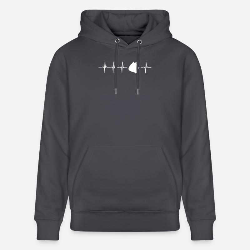 Nette Samojeden-Geschenk-Idee - Stanley/Stella Unisex Bio-Hoodie CRUISER  - Indigoblau
