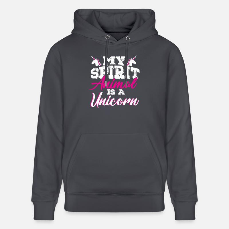licorne - Sweat à capuche bio CRUISER Stanley/Stella Unisexe - bleu indigo
