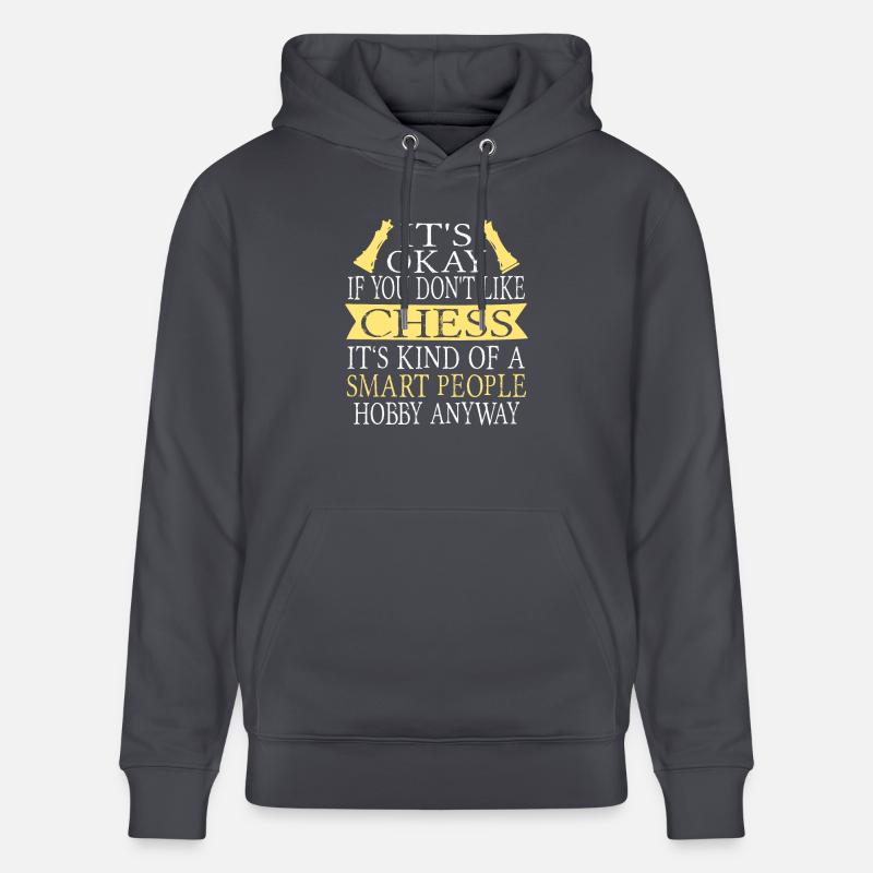 Chess - Sweat à capuche bio CRUISER Stanley/Stella Unisexe - bleu indigo