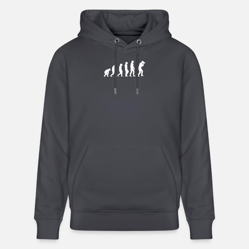 Evolution Fotograf - Stanley/Stella Unisex Bio-Hoodie CRUISER  - Indigoblau