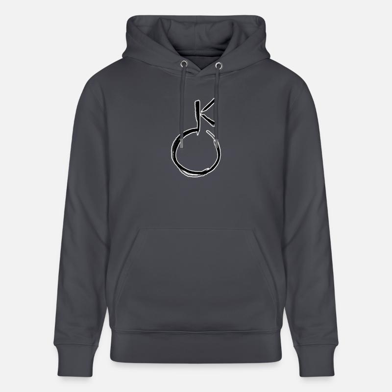 Symbole d’astrologie - Sweat à capuche bio CRUISER Stanley/Stella Unisexe - bleu indigo