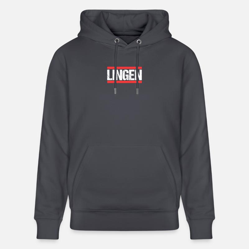 Lingenerin Lingener Lingen - Sweat à capuche bio CRUISER Stanley/Stella Unisexe - bleu indigo