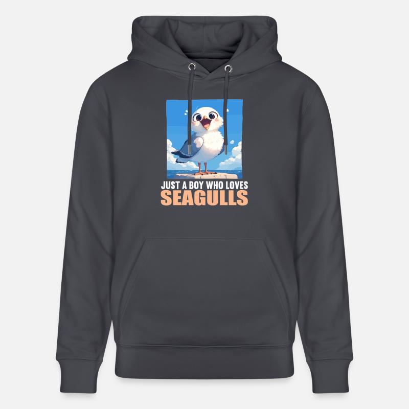 Mouettes Mouette - Sweat à capuche bio CRUISER Stanley/Stella Unisexe - bleu indigo