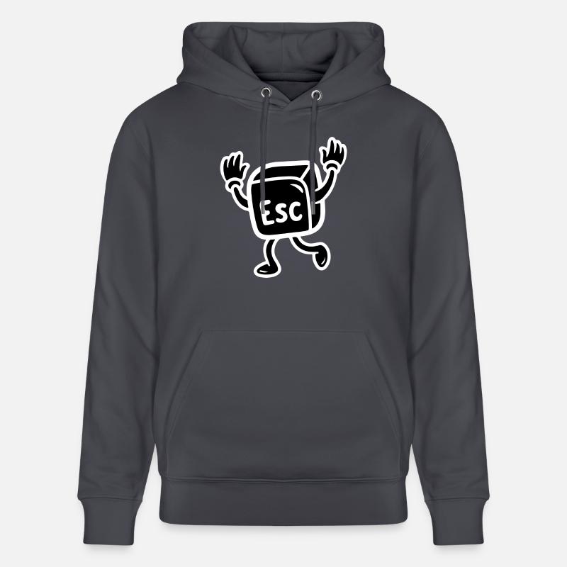 Échapper à nerd - Sweat à capuche bio CRUISER Stanley/Stella Unisexe - bleu indigo